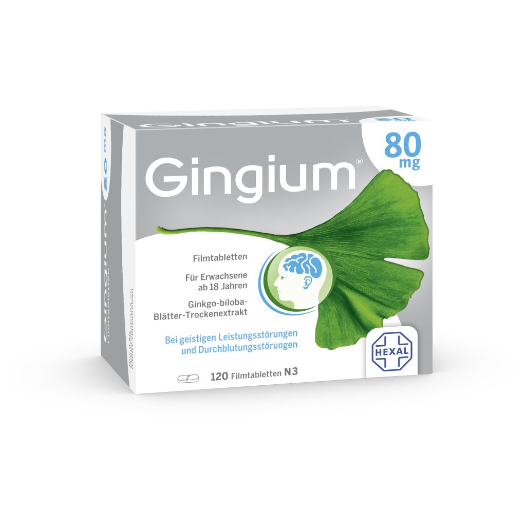 GINGIUM 80 mg Filmtabletten