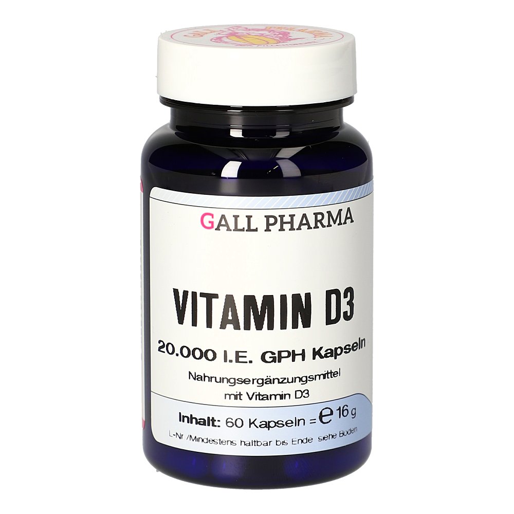 VITAMIN D3 20.000 I.E. GPH Kapseln