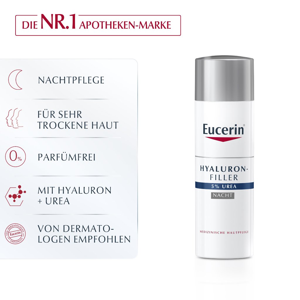 EUCERIN Anti-Age Hyaluron-Filler UREA Nachtcreme