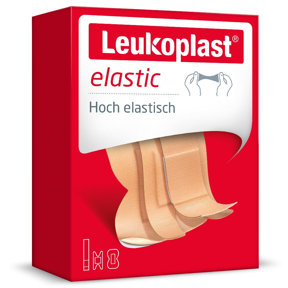 LEUKOPLAST Elastic Pflaster Mix 3 Größen