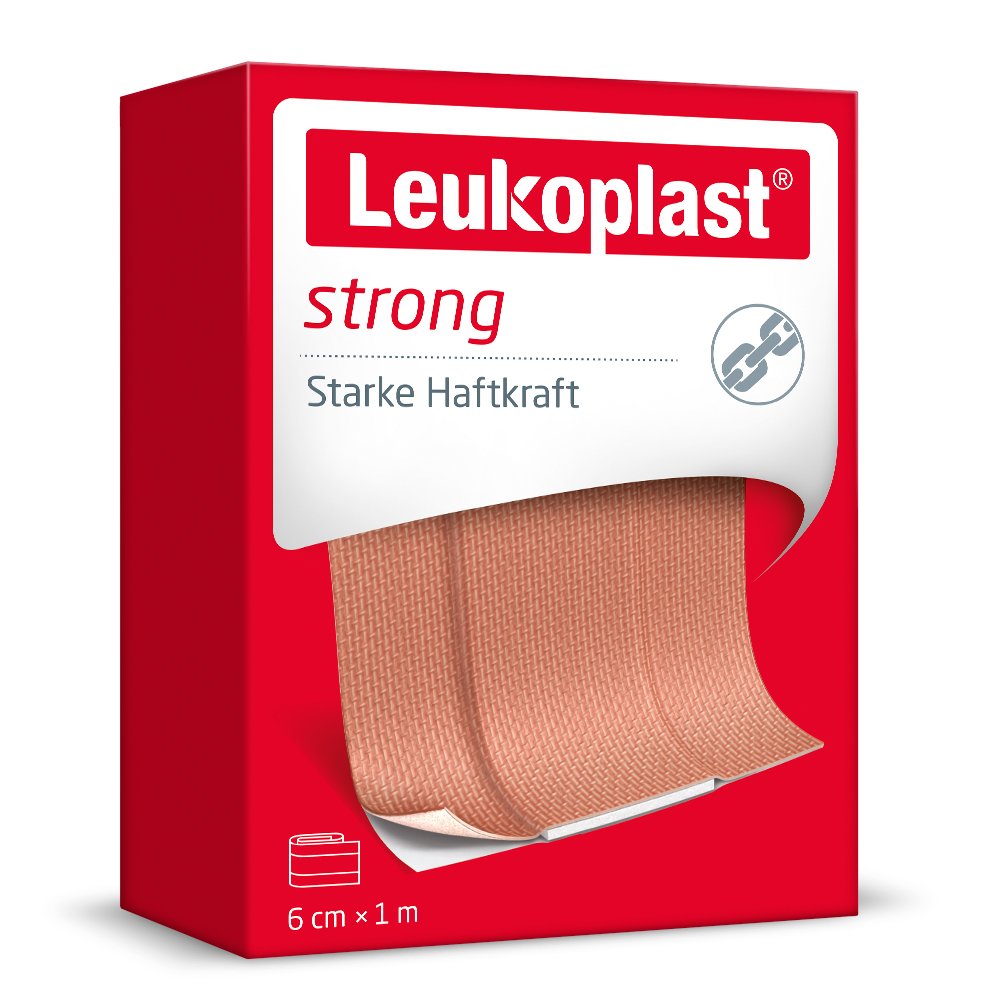 LEUKOPLAST strong Pflaster 6 cmx1 m