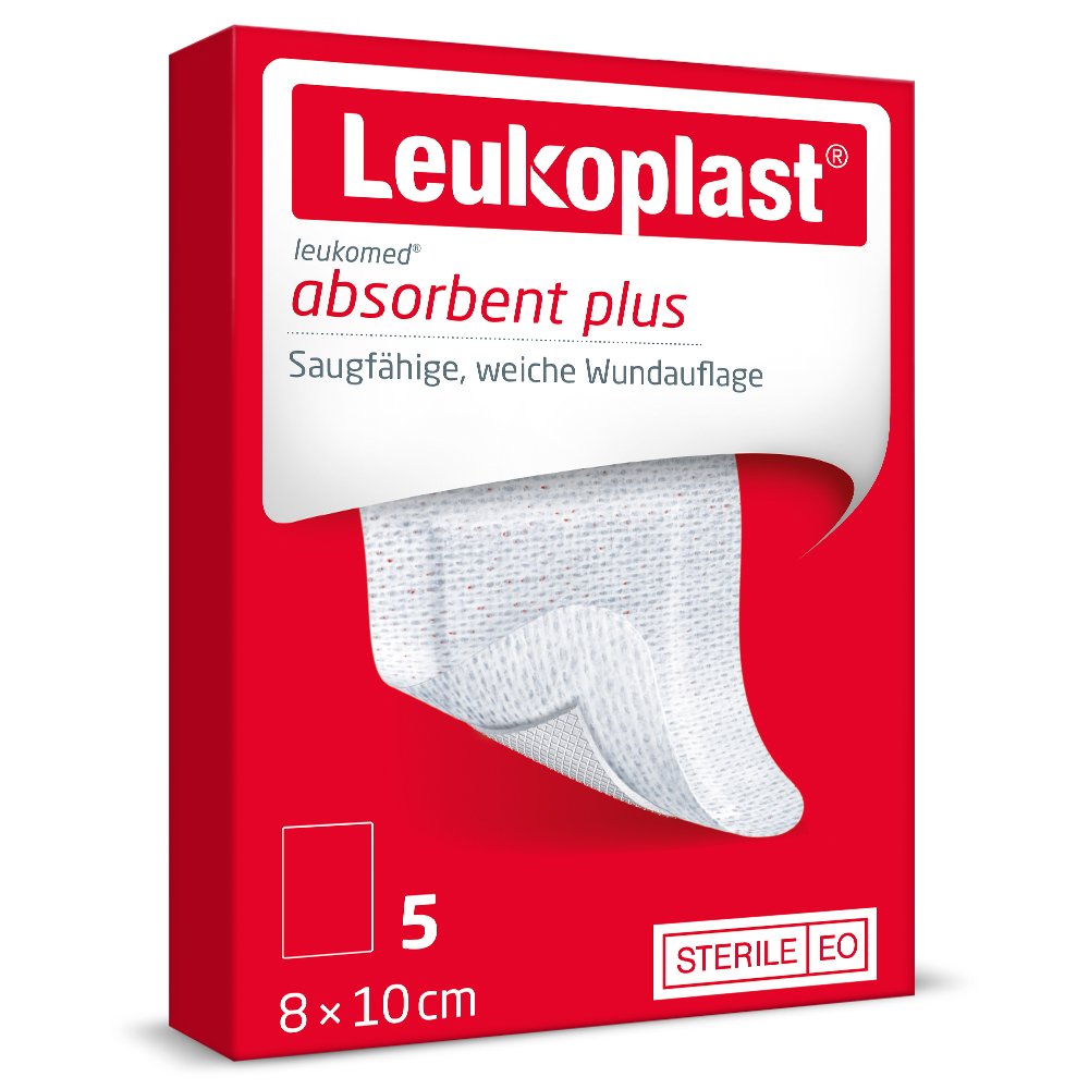 LEUKOPLAST Leukomed steril 8x10 cm Wundauflage