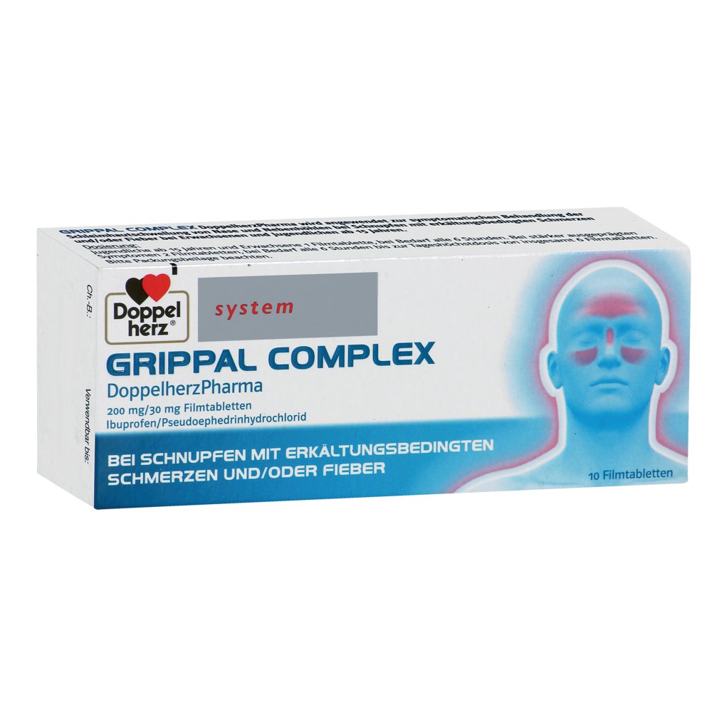 GRIPPAL COMPLEX DoppelherzPharma 200 mg/30 mg FTA