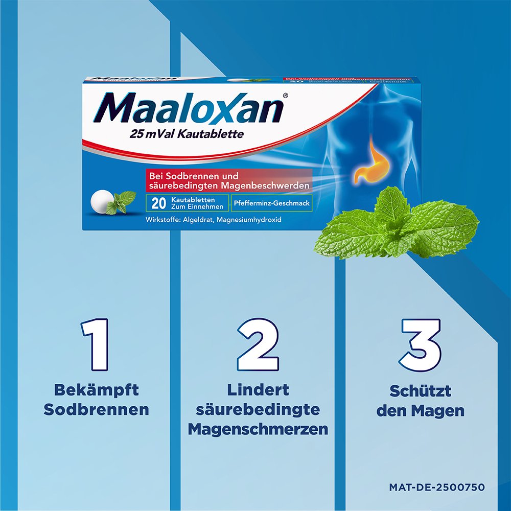 MAALOXAN 25 mVal Kautabletten