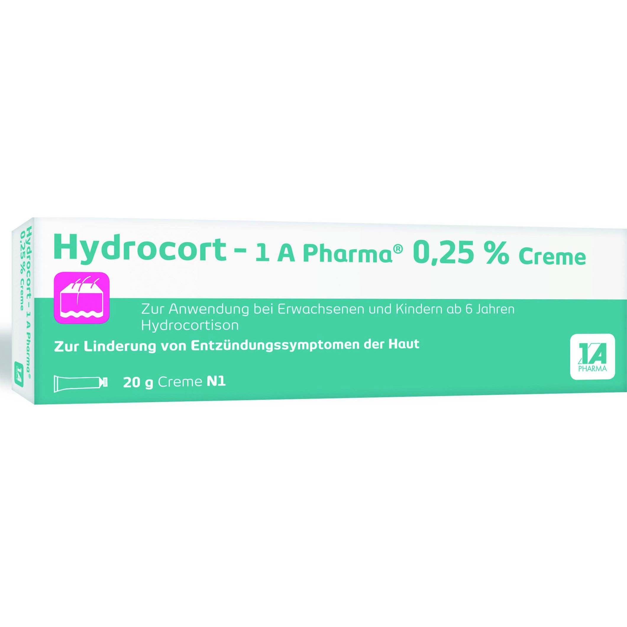 HYDROCORT-1A Pharma 0,25% Creme