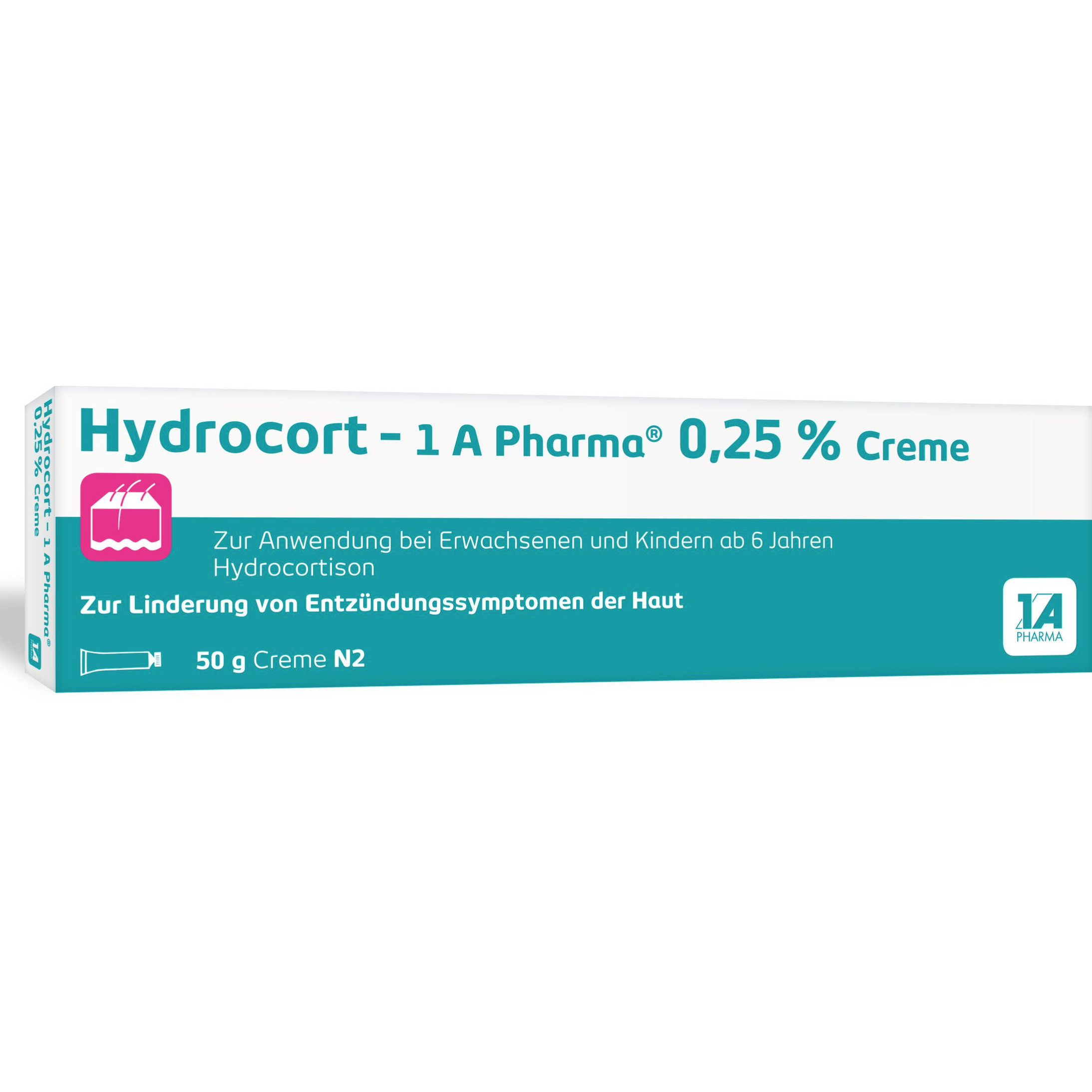 HYDROCORT-1A Pharma 0,25% Creme