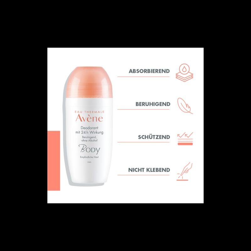 Avène BODY Deodorant mit 24h Wirkung
