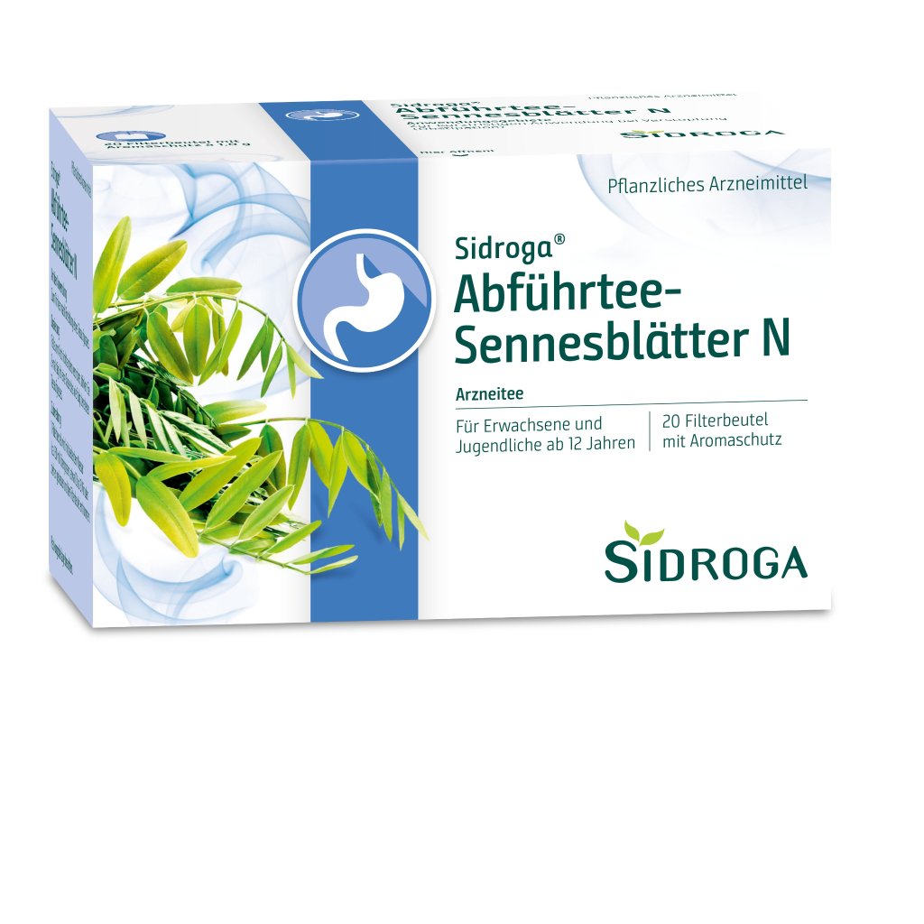 SIDROGA Abführtee-Sennesblätter N Filterbeutel