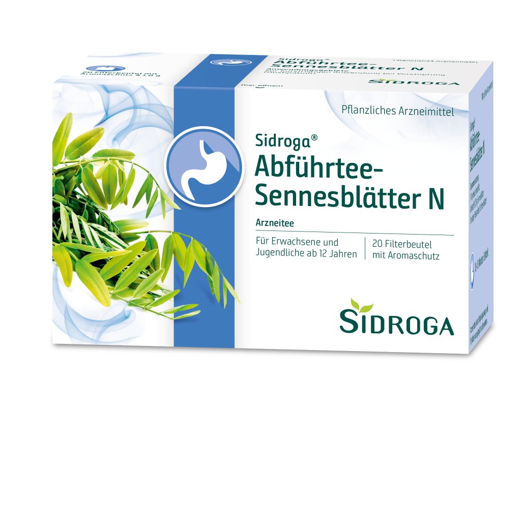 SIDROGA Abführtee-Sennesblätter N Filterbeutel