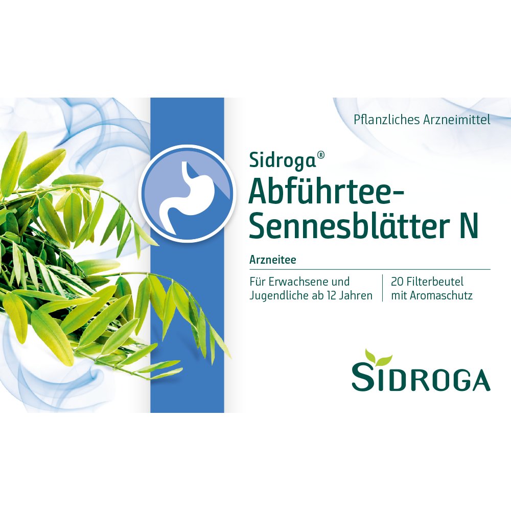 SIDROGA Abführtee-Sennesblätter N Filterbeutel