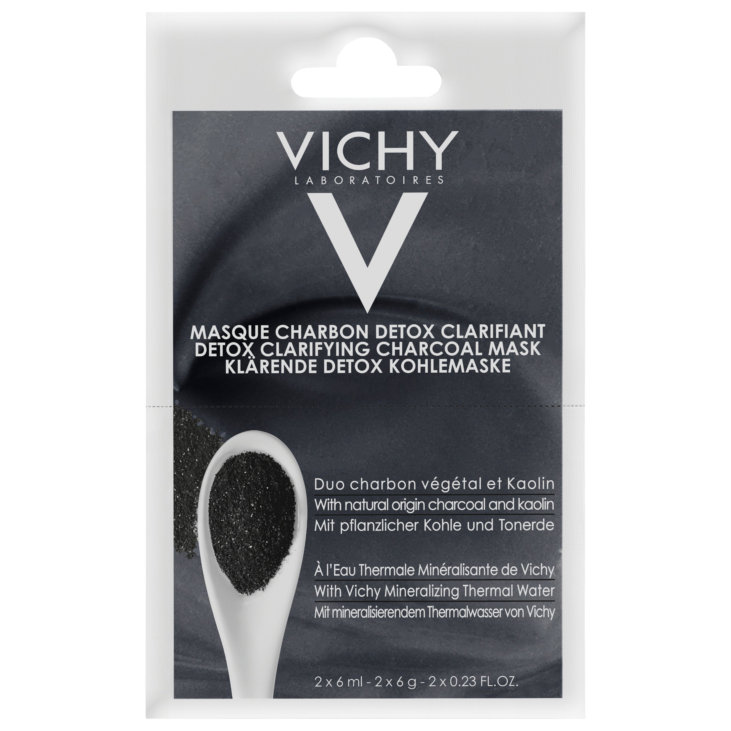 VICHY Klärende Detox Kohlemaske