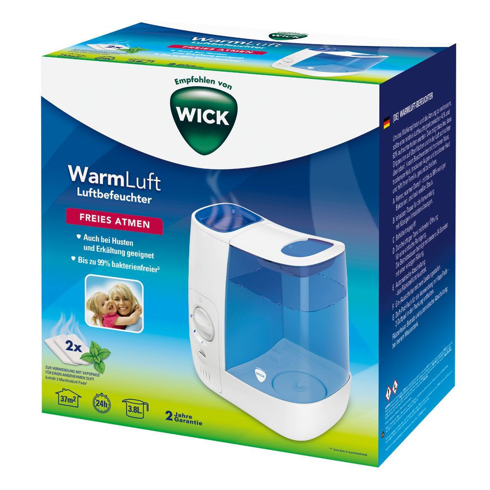 WICK Warmdampf Luftbefeuchter
