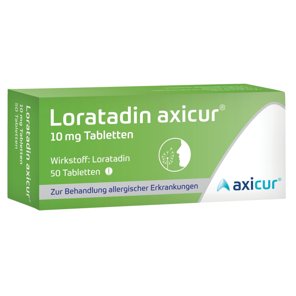 LORATADIN axicur 10 mg Tabletten