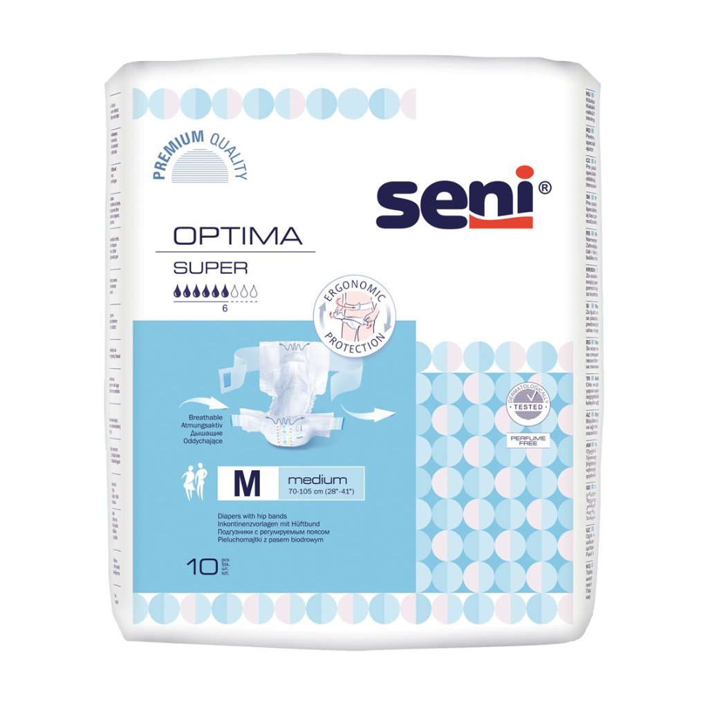SENI Optima Super Inkontinenzvorlage m.Hüftbund M