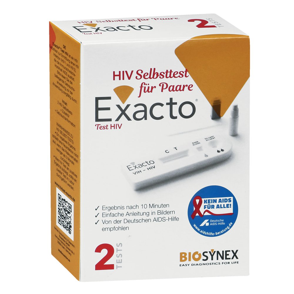 EXACTO HIV Selbsttest für Paare