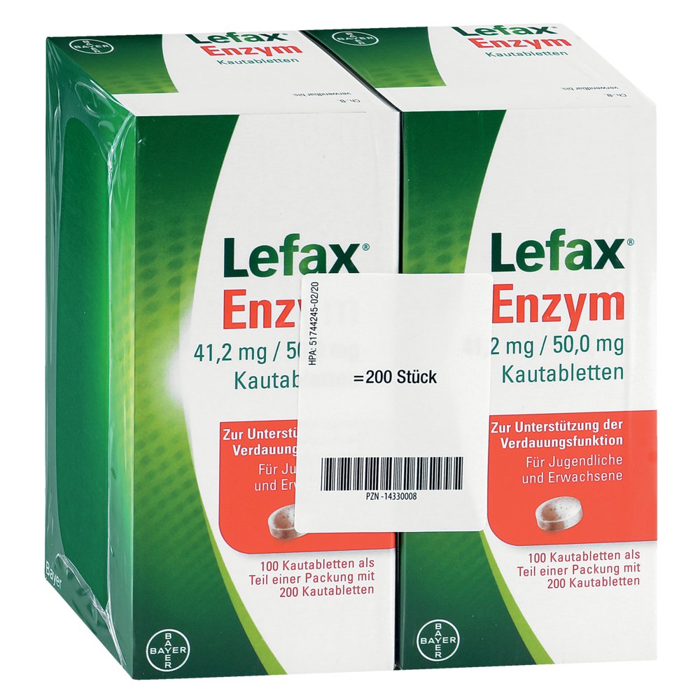 LEFAX Enzym Kautabletten
