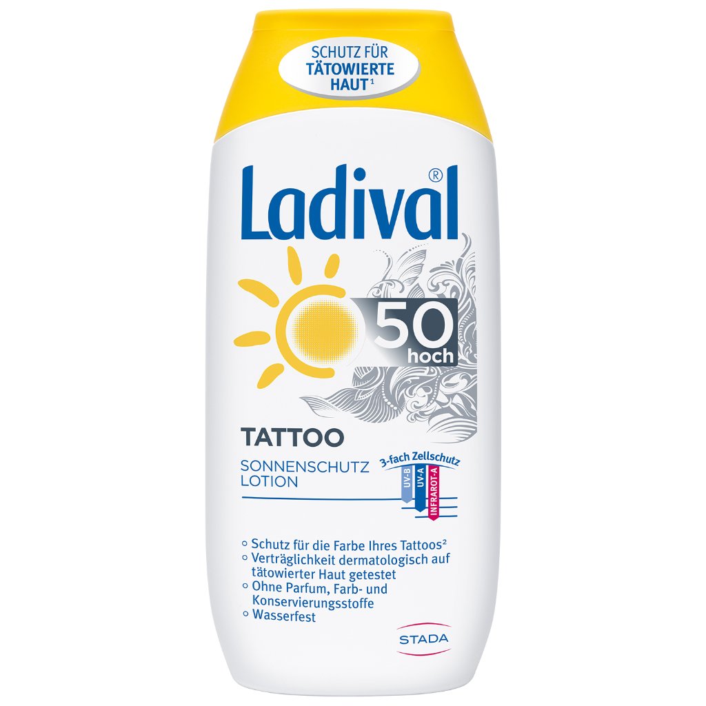 LADIVAL Tattoo Sonnenschutz Lotion LSF 50