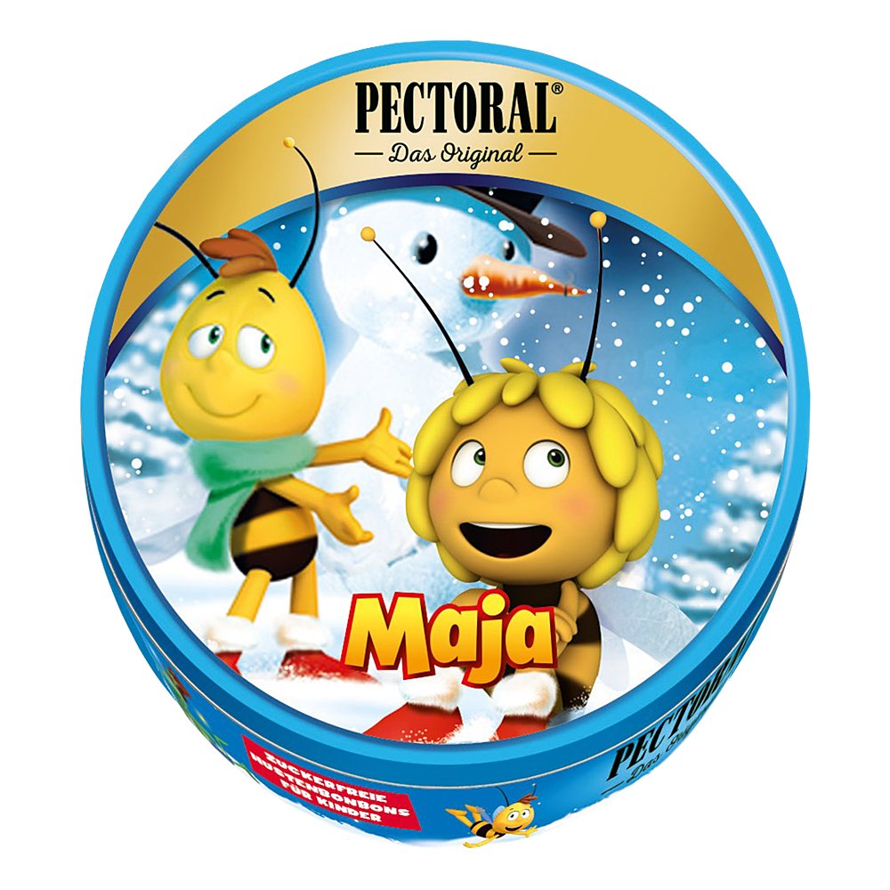 PECTORAL für Kinder Biene Maja & Willy Winter Dose