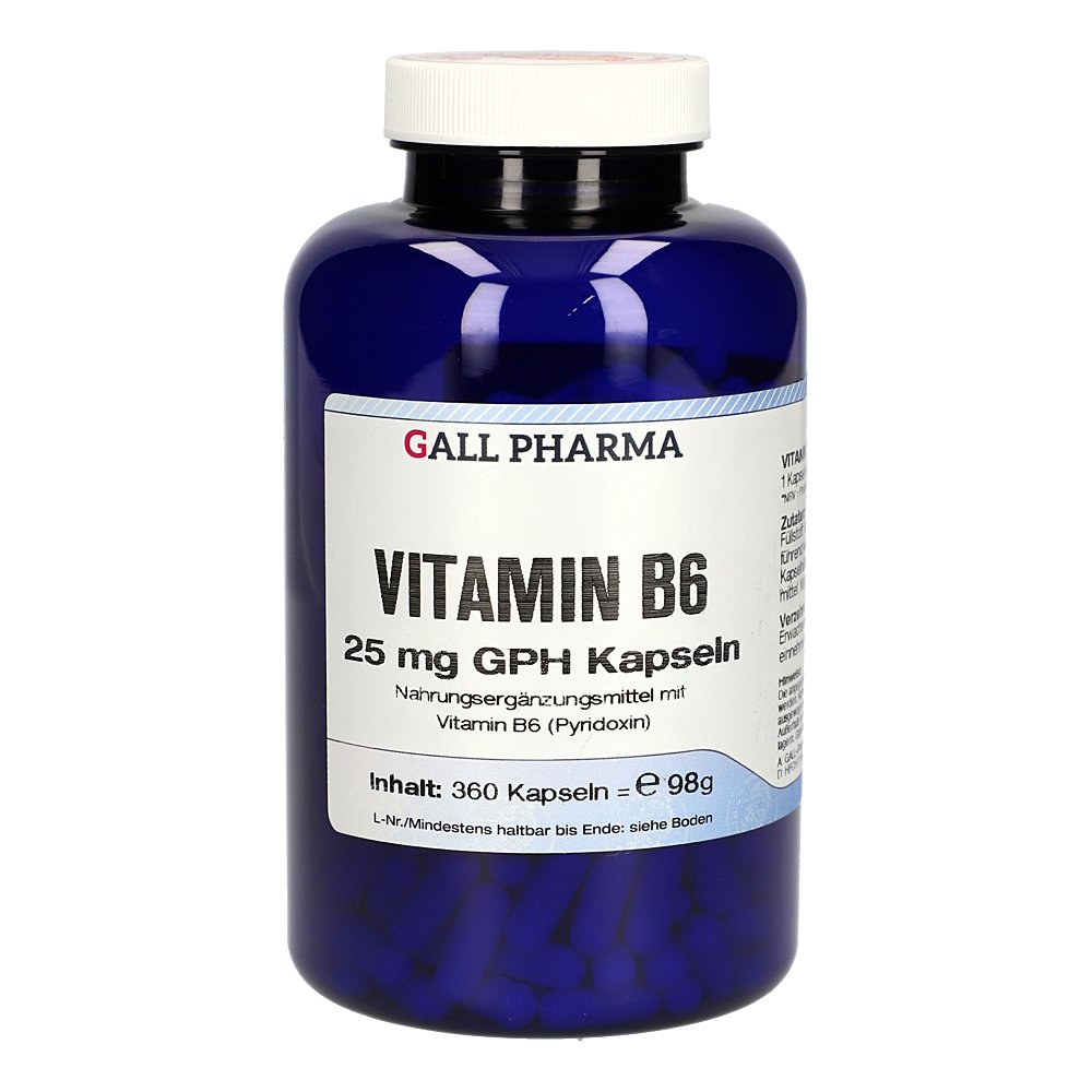 VITAMIN B6 25 mg GPH Kapseln