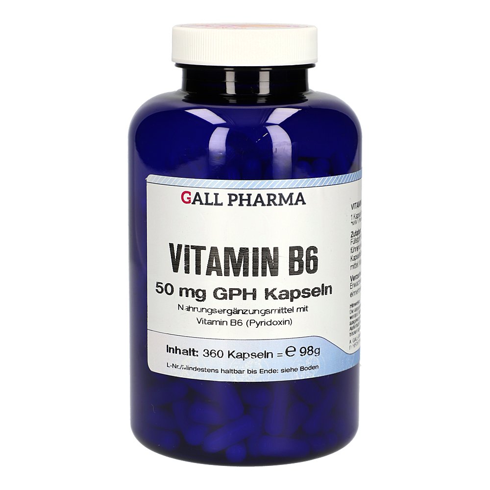 VITAMIN B6 50 mg GPH Kapseln