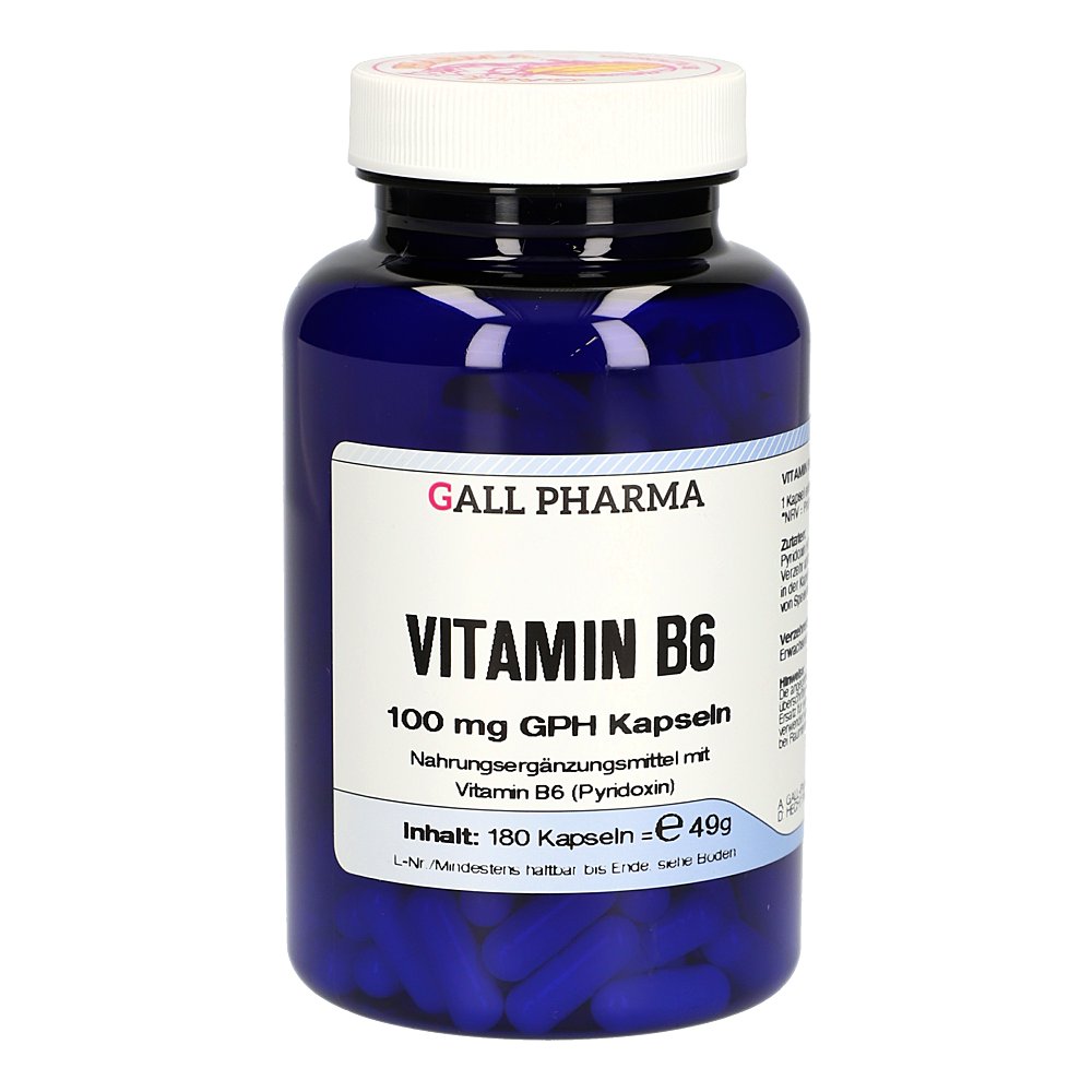 VITAMIN B6 100 mg GPH Kapseln