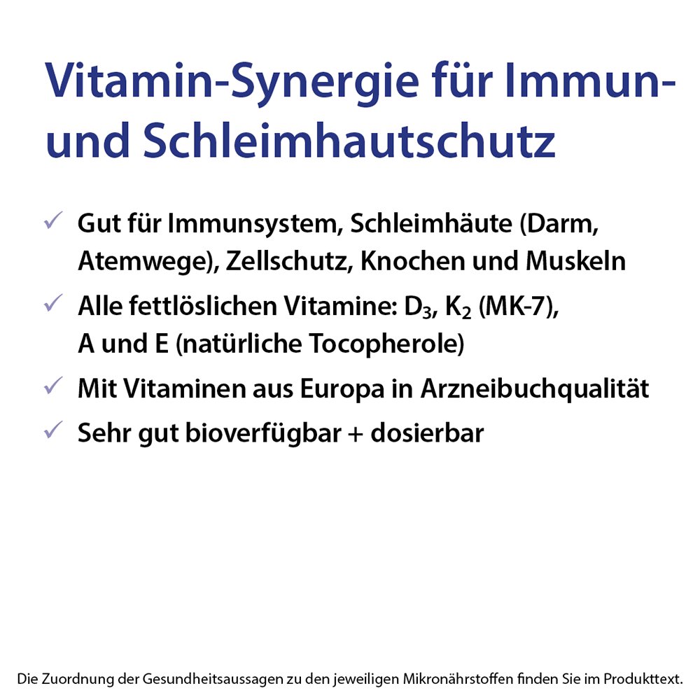 Dr. Jacob's DEKA Öl 800 IE Vitamin D3+K2+A+E 640 Tropfen