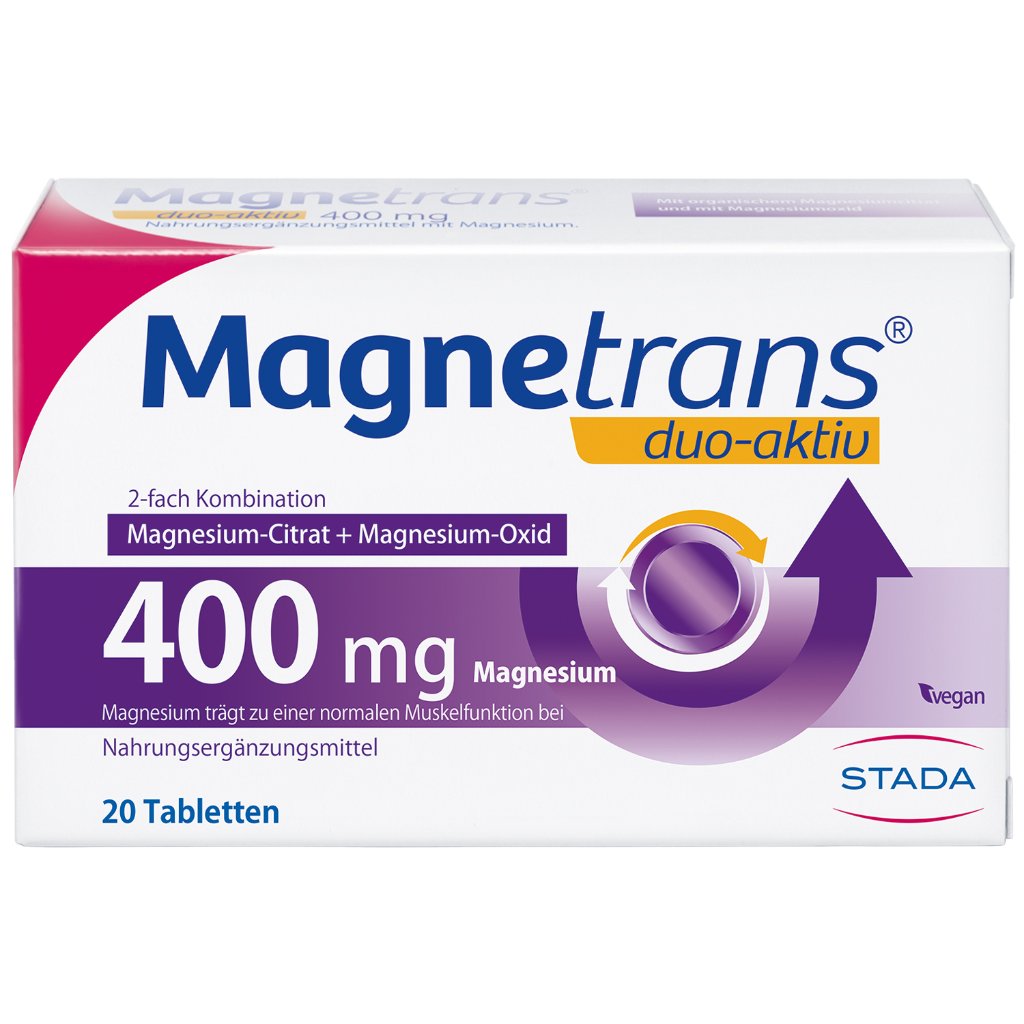 MAGNETRANS duo-aktiv 400 mg Tabletten