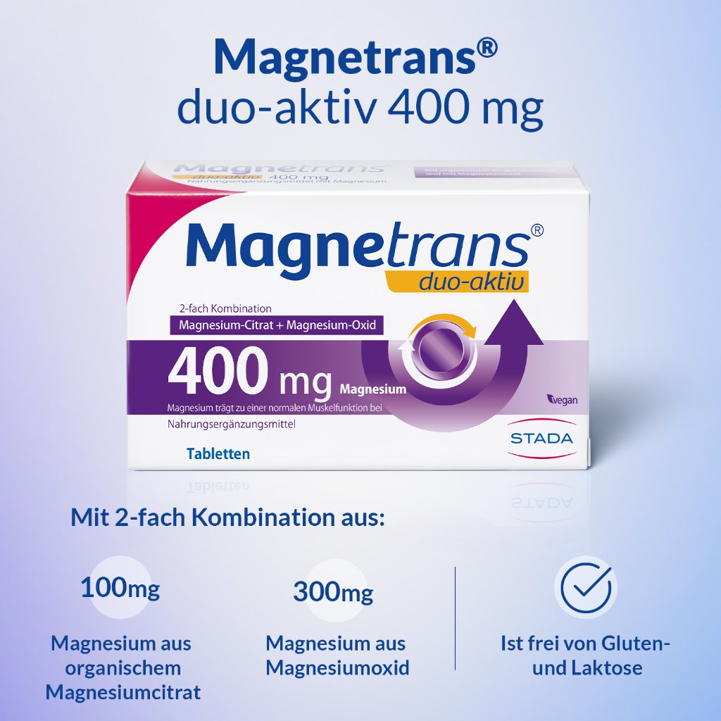 MAGNETRANS duo-aktiv 400 mg Tabletten