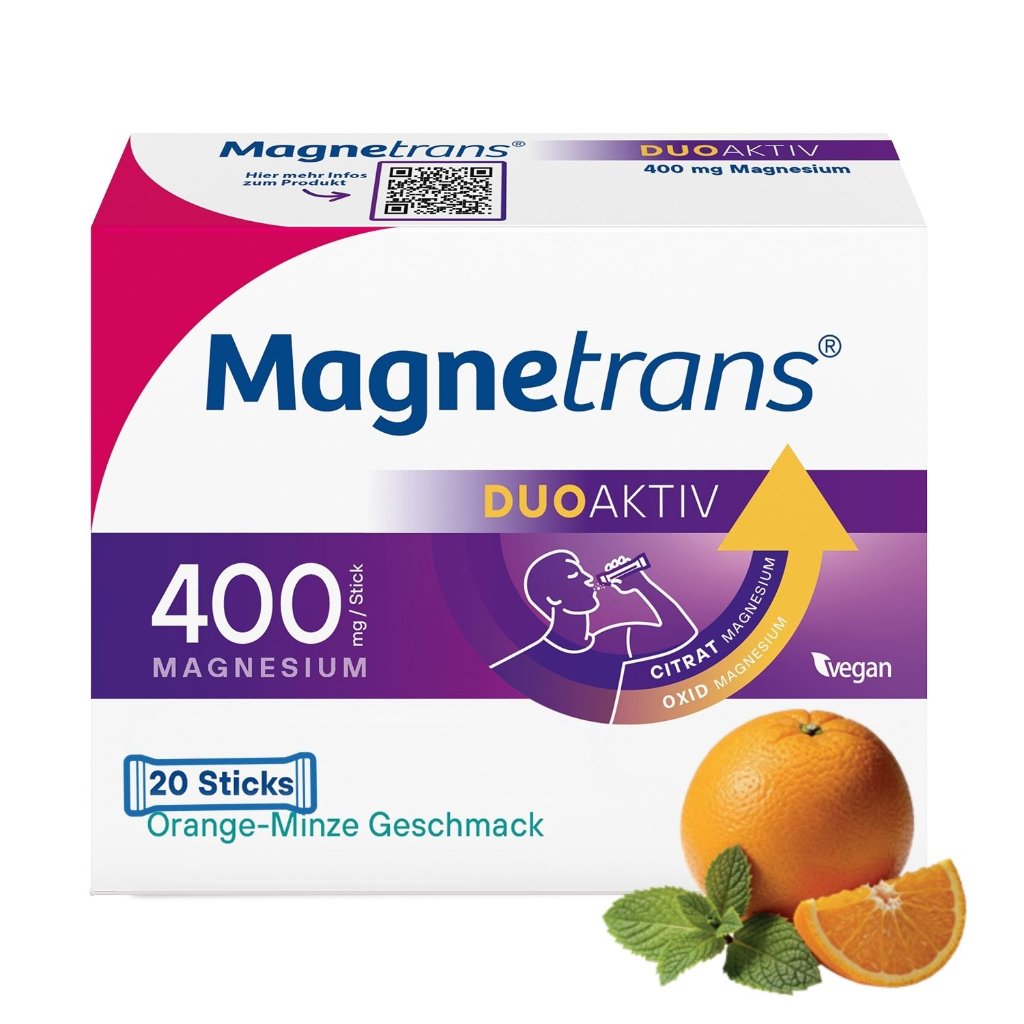 MAGNETRANS duo-aktiv 400 mg Sticks