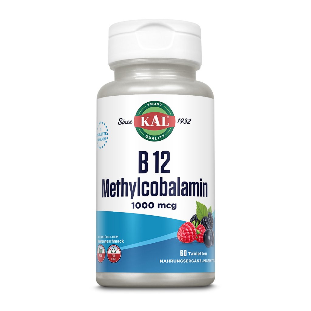 KAL Vitamin B12 Methylcobalamin 1000 mcg