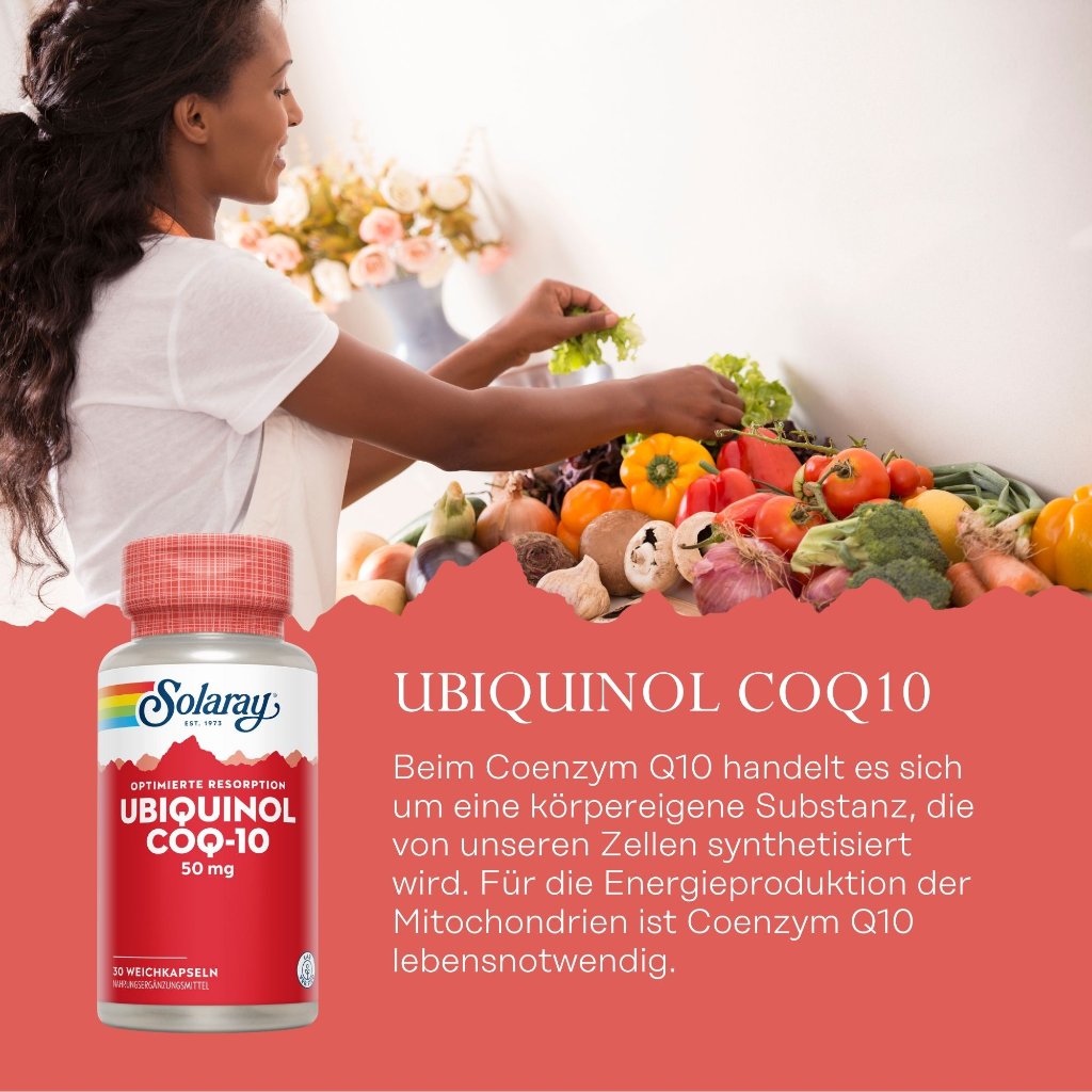 Solaray Ubiquinol CoQ10 50 mg