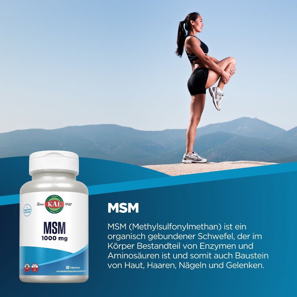 KAL MSM 1000 mg