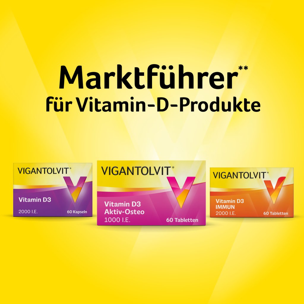 VIGANTOLVIT Vitamin D3 K2 Calcium Filmtabletten