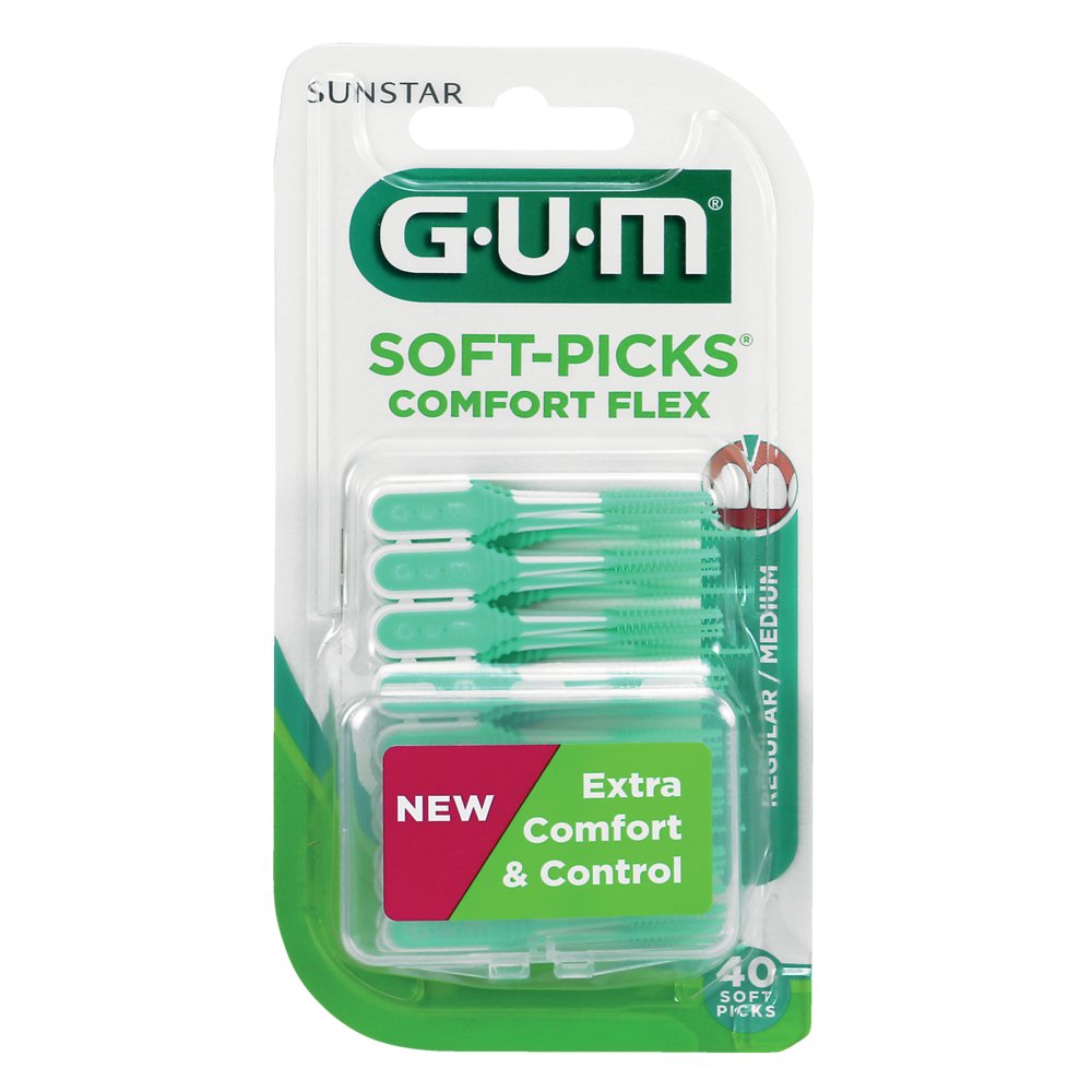 GUM Soft-Picks Comfort Flex regular