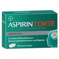 ASPIRIN Forte 1000 mg überzogene Tabletten
