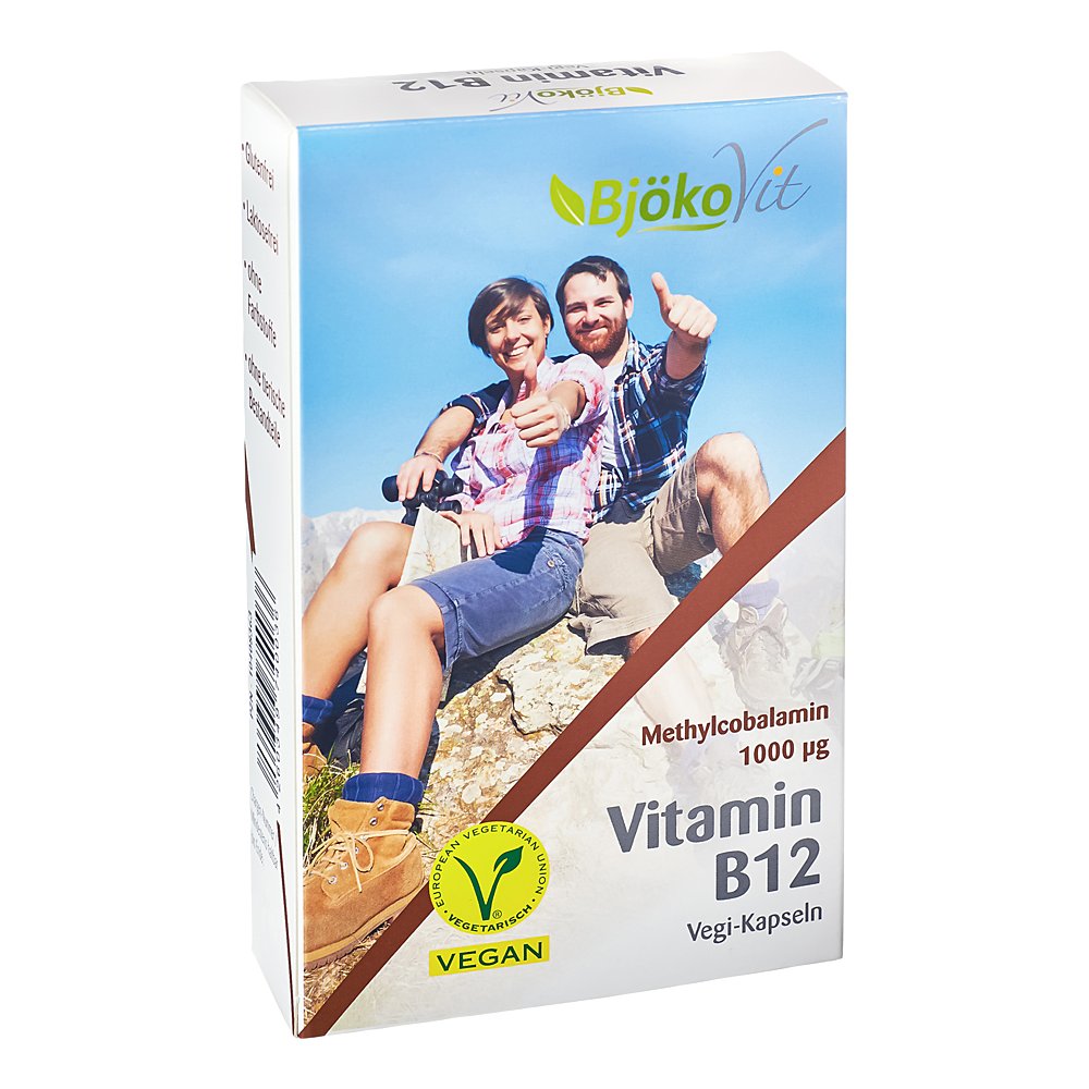 VITAMIN B12 VEGAN Kapseln 1000 μg Methylcobalamin