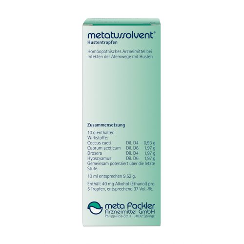 metatussolvent® Hustentropfen