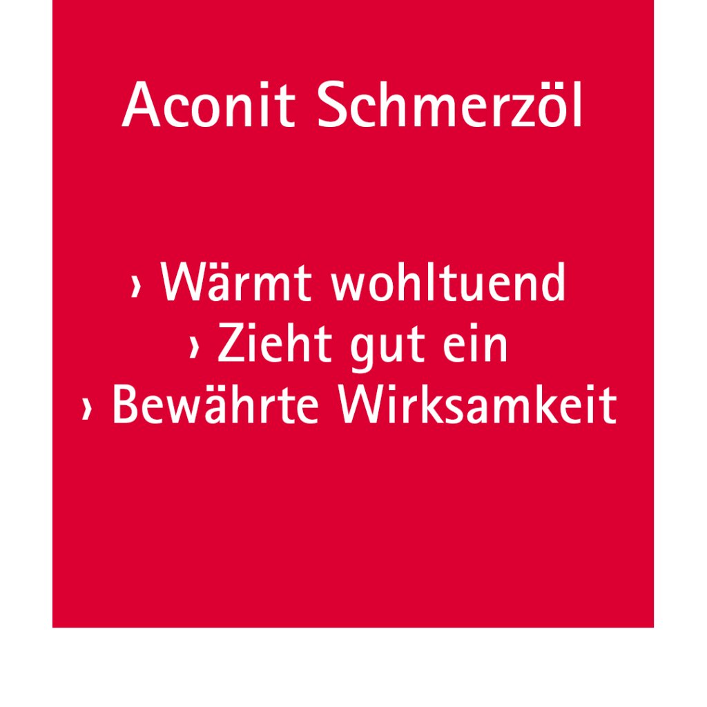 Aconit Schmerzöl