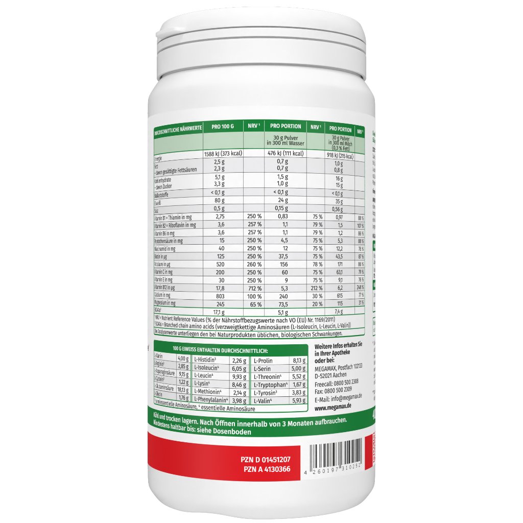 EIWEISS 100 Himbeer Quark Megamax Pulver