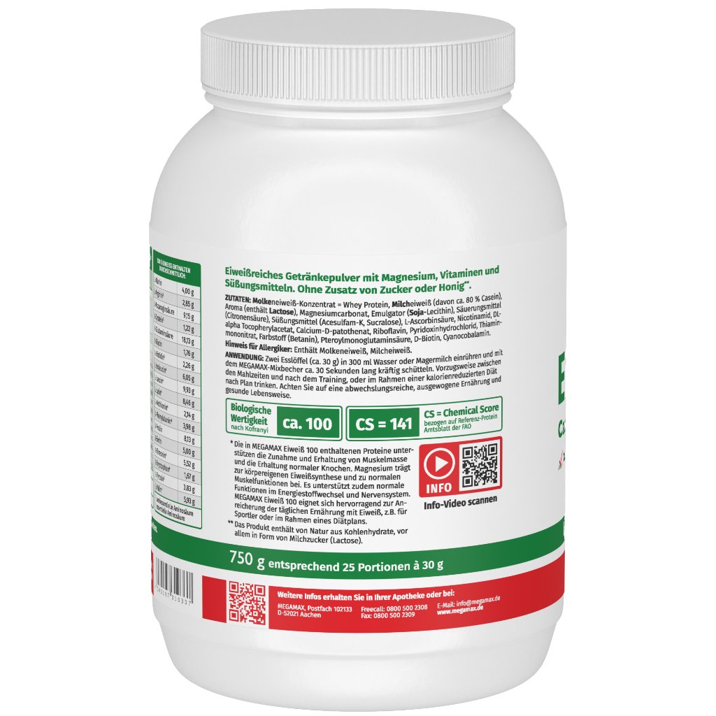 EIWEISS HIMBEER Quark Megamax Pulver