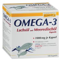 OMEGA-3 LACHSÖL und Meeresfischöl Kapseln