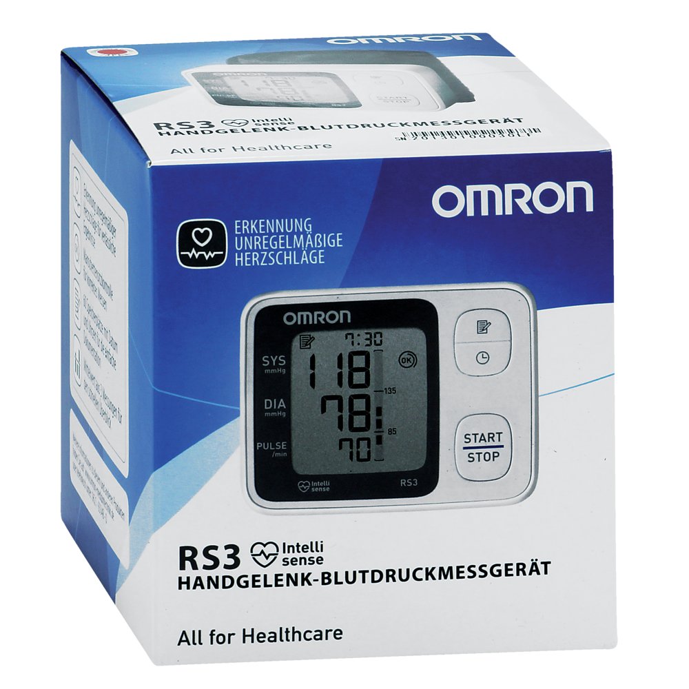 OMRON RS3 Handgelenk Blutdruckmessgerät