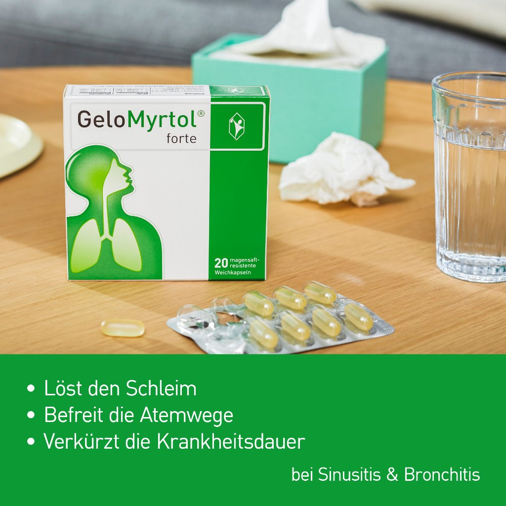 GELOMYRTOL forte magensaftresistente Weichkapseln