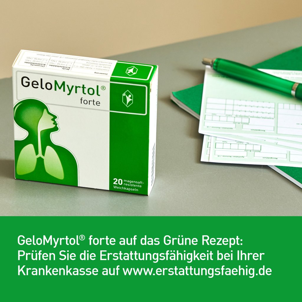 GELOMYRTOL forte magensaftresistente Weichkapseln