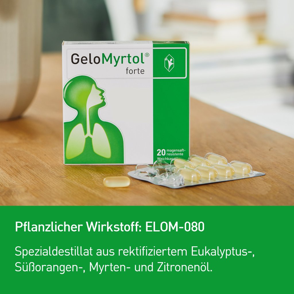 GELOMYRTOL forte magensaftresistente Weichkapseln