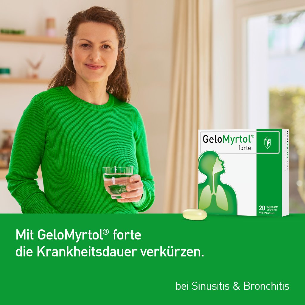 GELOMYRTOL forte magensaftresistente Weichkapseln