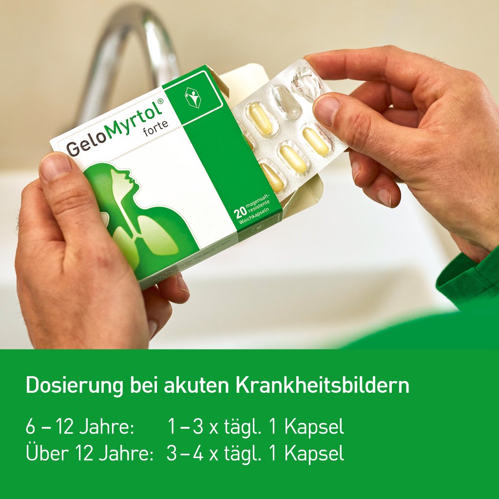 GeloMyrtol forte der pflanzliche Schleimlöser 20 Stk.