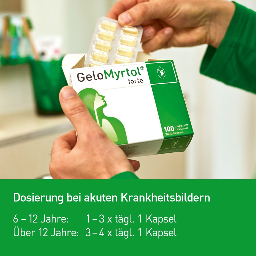 GELOMYRTOL forte magensaftresistente Weichkapseln