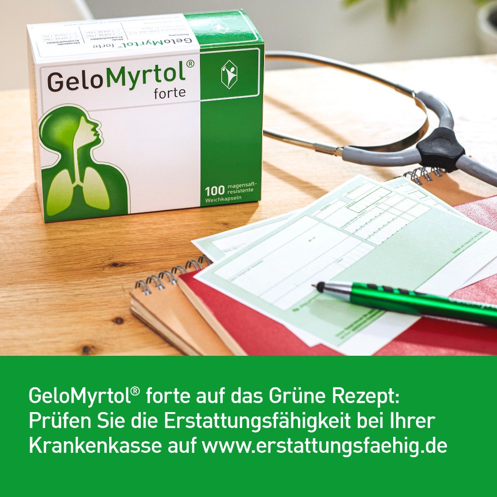 GELOMYRTOL forte magensaftresistente Weichkapseln