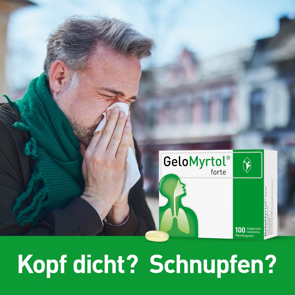 GeloMyrtol forte der pflanzliche Schleimlöser 100 Stk.